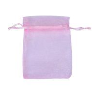 Candy Small Bag DZT1968&reg; 100pcs Organza Wedding Party Decoration Gift Candy Sheer Bags Pouches (Black) N24