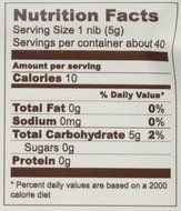 CakePlay Isomalt Nibs Bronze - Net Wt. 7.0 oz N7