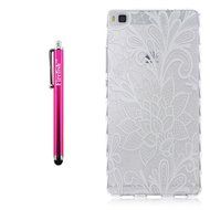 Huawei P8 Lite Case, Firefish Durable Soft TPU Back Case [Soft-Flex] Drop Protection Scratch-Resistant Cover Skin... N181