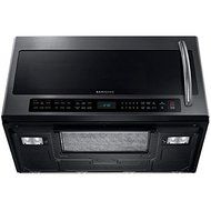 Samsung ME21H706MQG 2.1 Cu. Ft. Black Stainless Steel Over-the-Range Microwave N3