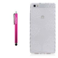Huawei P8 Lite Case, Firefish Durable Soft TPU Back Case [Soft-Flex] Drop Protection Scratch-Resistant Cover Skin... N184