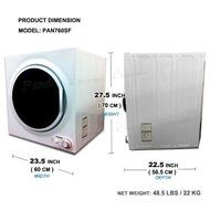 Panda Portable Compact Stainless Steel Tumble Dryer Apartment Size 110v 13lbs/3.75 Cu.ft. PAN760SF N7
