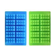 Gwogo Minifigure Building Brick Silicone Ice Tray Candy Chocolate Mold - for Lego Lovers(2 Pcs) N24