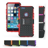 iPhone 6s Case, HLCT Rugged Shock Proof Dual-Layer Case with Built-In Kickstand for iPhone 6s / 6 4.7 Inch (White... N2