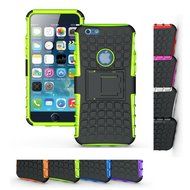 iPhone 6s Case, HLCT Rugged Shock Proof Dual-Layer Case with Built-In Kickstand for iPhone 6s / 6 4.7 Inch (White... N3