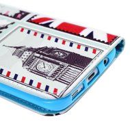 S7 Edge Case,Samsung Galaxy S7 Edge Case - Wallet Folio Flip Premuim PU Leather Case Colorful Print Design with... N29