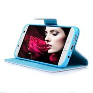 S7 Edge Case,Samsung Galaxy S7 Edge Case - Wallet Folio Flip Premuim PU Leather Case Colorful Print Design with... N31