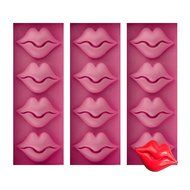 Baidecor Sexy Lips Shape Silicone Chocolate Molds Candy Mold Set Of 3 N3