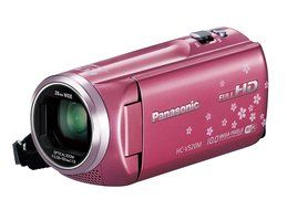 Panasonic Digital High-Vision Camcorder 32GB Pink HC-V520M-P (Japan model)