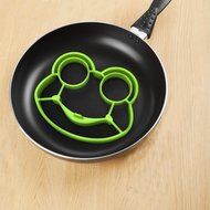 Tenta Kitchen Silicone Egg Ring Mold, Pancake Mold Set -Rabbit, Owl and Skull (Pack of 3) N9