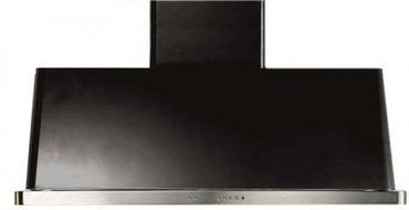 Ilve UAM120M 48" Wall Mount Range Hood with 600 CFM Blower Anti-grease Filter 2 Warming Lights Filter Light Indicator...
