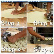 RUIMI Donut Maker Cutter 6 Sides Roller Revolving Mold Doughnut Tool Fondant Cake Bread Desserts Mould DIY Home... N3