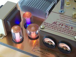 The Time Traveler's Amp Victorian Model Bluetooth Vacuum Tube Hybrid Stereo Amplifier N3