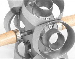 RUIMI Donut Maker Cutter 6 Sides Roller Revolving Mold Doughnut Tool Fondant Cake Bread Desserts Mould DIY Home... N5