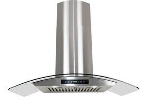 Golden Vantage Stainless Steel 30" Euro Style Wall Mount Range Hood Led Screen N8