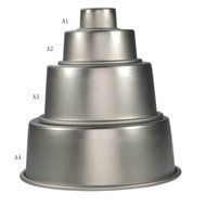SORCO 1Pcs 8 inch Aluminum Alloy Non-stick Round Cake Baking Mould Pan Bakeware Tool