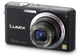 Panasonic Lumix FX100K 12.2MP Digital Camera with 3.6x Wide Angle MEGA Optical Image Stabilized Zoom (Black)