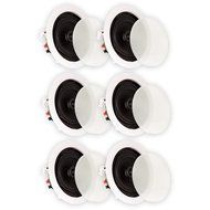 Theater Solutions 3 Pairs New 5.25&quot; In Ceiling Home Theater Kevlar Speakers 1200 Watts 3TS50C
