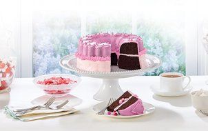 Baker&#039;s Advantage Fillables 2-Piece Non-Stick Round Cake Pan, 10-Inch N11