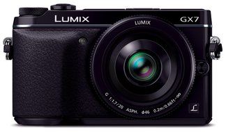 Panasonic Mirrorless Interchangeable lens Digital Camera Lumix GX7 16.0 MP with 20mm f/1.7 lens Kit DMC-GX7C-K... N4