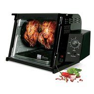 Metal Countertop Ovens Series Rotisserie, Black