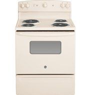 GE GIDDS-632163 30" 5 cu. ft. Free-Standing Electric Range, Bisque N3