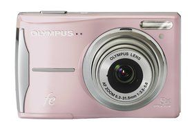 Olympus FE-46 12MP Digital Camera with 5x Optical Zoom and 2.7 inch LCD (Light Pink) N5