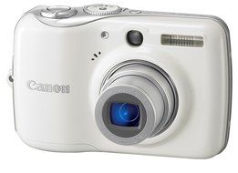 Canon Powershot E1 10MP Digital Camera with 4x Optical Image Stabilized Zoom (White) N9
