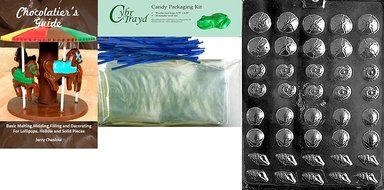 Cybrtrayd N033 Tiny Shell Assortment Chocolate Candy Mold with Exclusive Cybrtrayd Copyrighted Chocolate Molding... N2