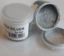 Silver Highlighter Dust, 2 grams by Concepts In Candy