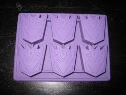 TRANSFORMERS OPTIMUS PRIME AUTOBOTS DECEPTICON BIRTHDAY CANDY MOLD PARTY SET 3 N6