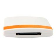 JoyiQi wireless bluetooth A2DP audio music receiver and adapter(white with LED indicator) for iPod iPhone iPad... N8