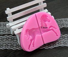 Anyana Carousel Silicone Fondant Mold Cake Decorating Pastry Gum Pastry Tool Kitchen Tool Sugar Paste Baking Mould... N3