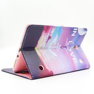 Tab 4 7.0 Case, Firefish Damage Resistance Case Premium PU Leather Wallet Card Slots Kickstand Feature Case for... N279