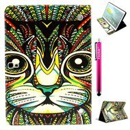 Tab 4 7.0 Case, Firefish Damage Resistance Case Premium PU Leather Wallet Card Slots Kickstand Feature Case for... N280