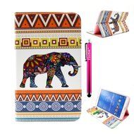 Tab 4 7.0 Case, Firefish Damage Resistance Case Premium PU Leather Wallet Card Slots Kickstand Feature Case for... N284
