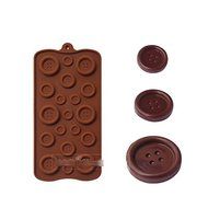 Anyana Silicone Chocolate Mold 3D Cute Button Shape Cake Decoration Tools moldes de silicona para fondant,Kitchen... N3