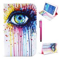 Tab 4 7.0 Case, Firefish Damage Resistance Case Premium PU Leather Wallet Card Slots Kickstand Feature Case for... N299