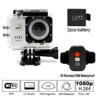 Besteye 2.0inch WIIFI Action Camera with IR Remote 1080P 30FPS Sport Camera WIFI 12MP 170degree A+ Wide Angle...