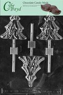 Cybrtrayd C097 Tree Lolly Life of the Party Chocolate Candy Mold with Exclusive Cybrtrayd Copyrighted Chocolate...