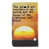 Tab 4 7.0 Case, Firefish Damage Resistance Case Premium PU Leather Wallet Card Slots Kickstand Feature Case for... N303