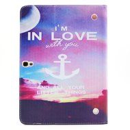 Tab 4 7.0 Case, Firefish Damage Resistance Case Premium PU Leather Wallet Card Slots Kickstand Feature Case for... N307