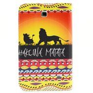 Tab 4 7.0 Case, Firefish Damage Resistance Case Premium PU Leather Wallet Card Slots Kickstand Feature Case for... N318