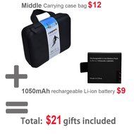 Campark&reg; Ultrathin 4K 25fps/1080p 60fps Wifi Waterproof Sports Action Camera Dual-screen,time Lapse,burst Photo... N3