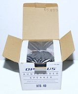 Brand New in Box - OPTIMUS XTS 40 Compact Wood Speaker for Radios / Receivers 8 OHMS N2