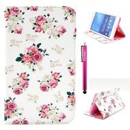 Tab 4 7.0 Case, Firefish Damage Resistance Case Premium PU Leather Wallet Card Slots Kickstand Feature Case for... N327