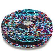 Skin Decal Vinyl Wrap For IRobot Roomba 650 655 Vacuum / Colorful Leopard Print