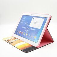 Tab 4 7.0 Case, Firefish Damage Resistance Case Premium PU Leather Wallet Card Slots Kickstand Feature Case for... N335
