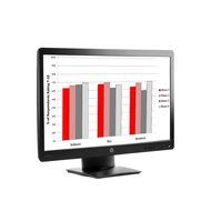 PrivacyView Privacyview PVH2311 23.6? LED Monitor Integrated 3M Privacy Filter ? HP Display N2