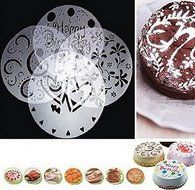 FD832 Round Cake Fondant Flour Sugar Cutter Decorate Flower Heart Mold Mould 4PC N2